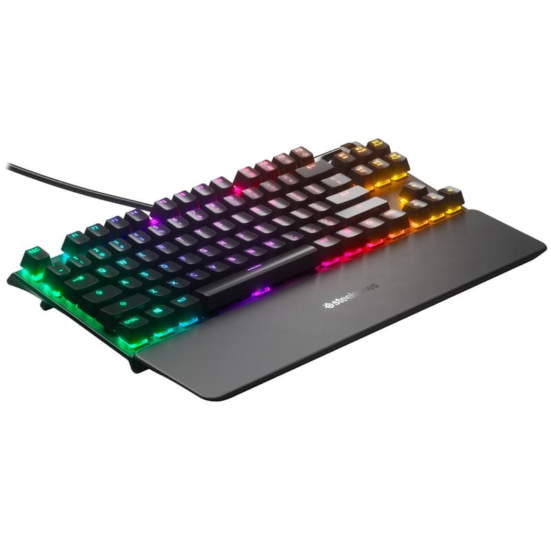 Клавиатура игровая проводная USB SteelSeries Apex 7 TKL RGB, QX2 Red - фото #3, Technodom.kz