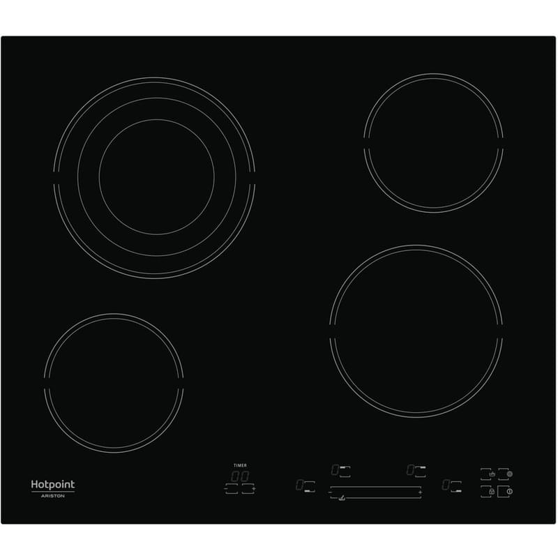 Электрическая варочная панель Hotpoint-Ariston HR-607B - фото #0, Technodom.kz