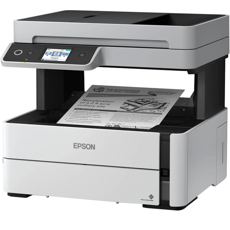 МФУ струйное Epson M3170 А4 Белый Wi-FI - фото #2, Technodom.kz