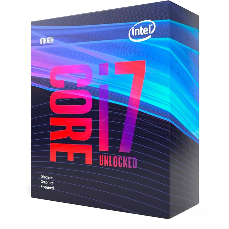 Процессор Intel Core i7-9700F (C8/T8, 12M Smart Cache, 3.0 up to 4.7GHz) FCLGA1151 BOX - фото #0, Technodom.kz