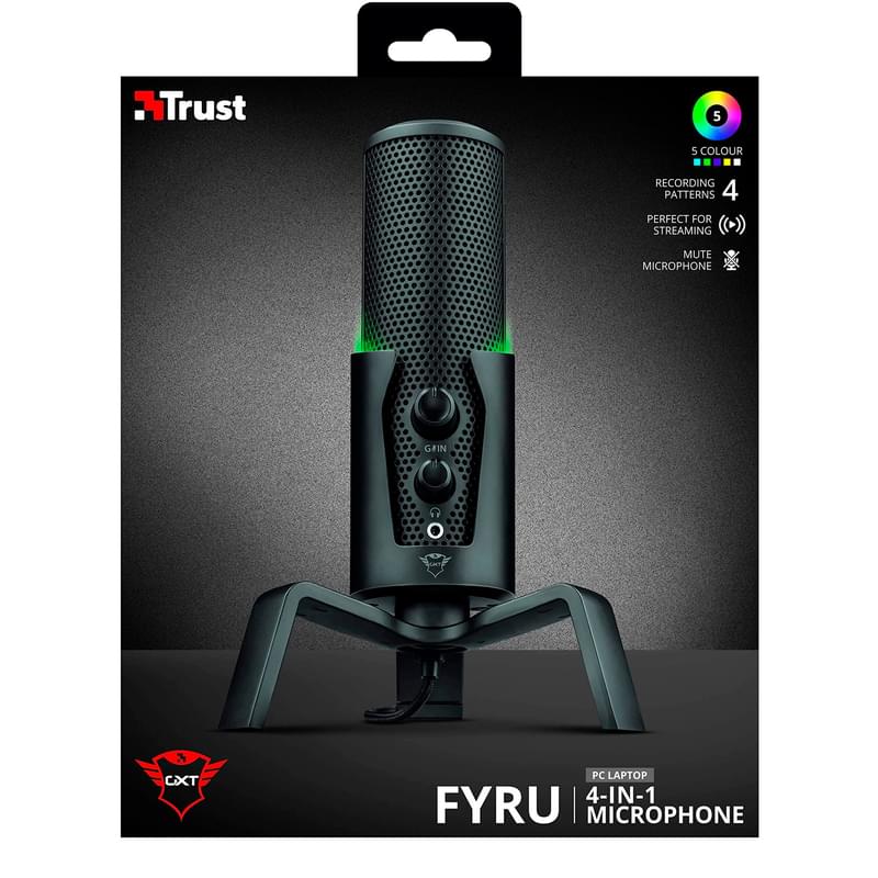Микрофон игровой Trust GXT 258 Fyru Streaming - фото #8, Technodom.kz