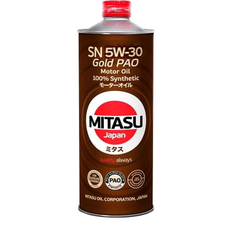 Моторное масло MITASU Motor Oil 5W30 API SN 1л - фото #0, Technodom.kz