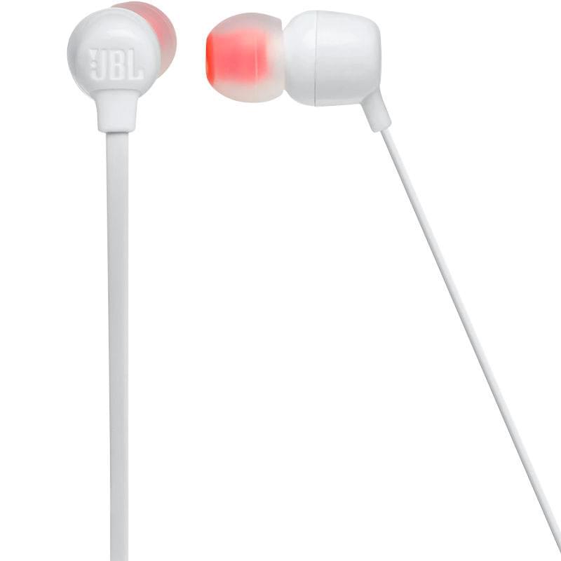 Наушники Вставные JBL Bluetooth Tune 115BT, White (JBLT115BTWHT) - фото #1, Technodom.kz