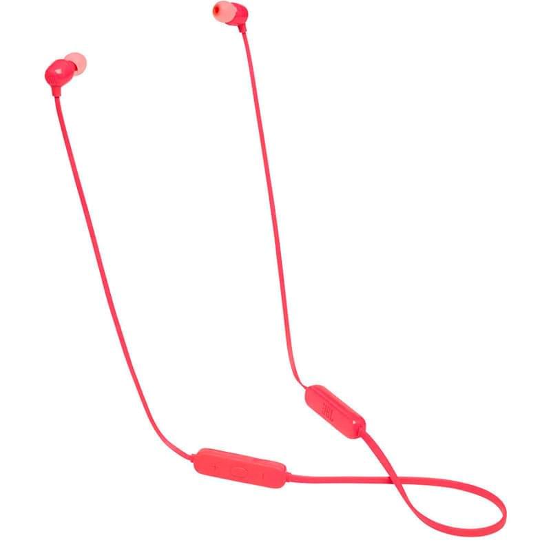 Наушники Вставные JBL Bluetooth Tune 115BT, Pink (JBLT115BTCOR) - фото #0, Technodom.kz
