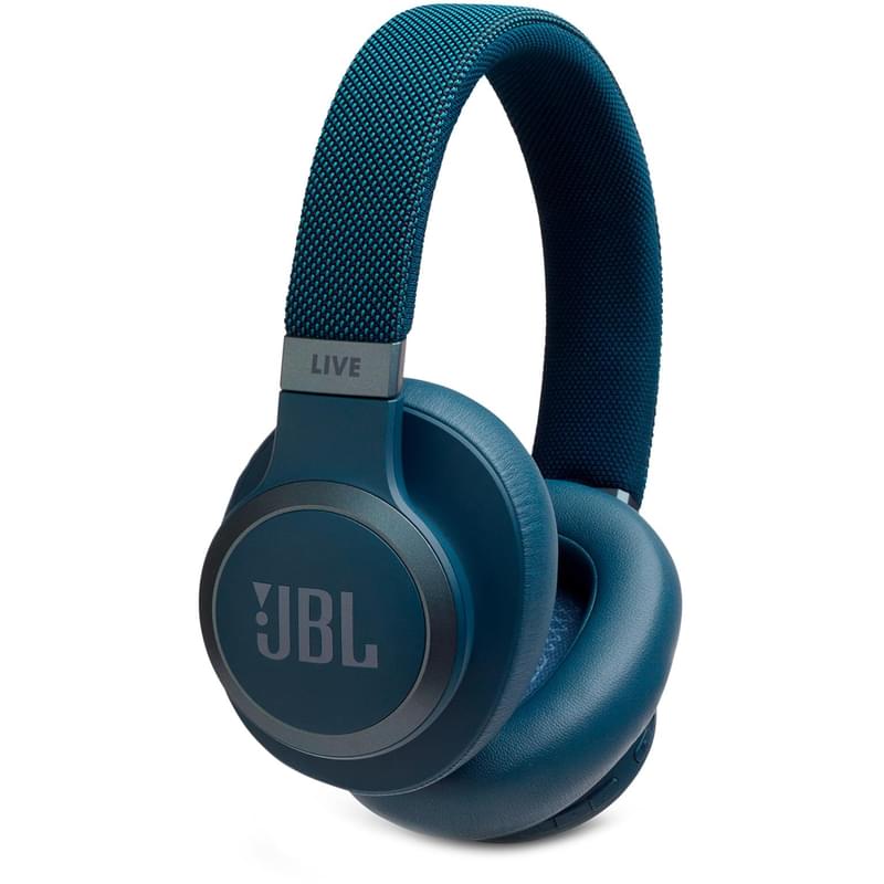 Наушники Накладные JBL Bluetooth Live 650BTNC, Blue (JBLLIVE650BTNCBLU) - фото #0, Technodom.kz
