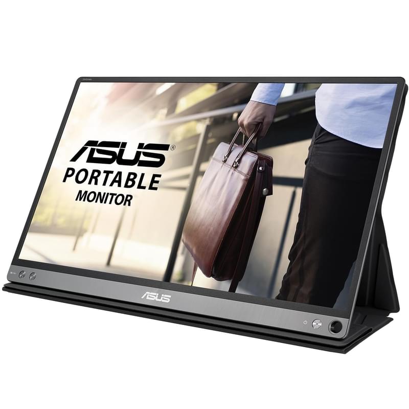 Монитор 15.6" Asus MB16AC 1920x1080 16:9 IPS 60Гц (Thunderbolt) Silver - фото #1, Technodom.kz