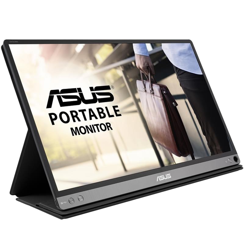 Монитор 15.6" Asus MB16AC 1920x1080 16:9 IPS 60Гц (Thunderbolt) Silver - фото #2, Technodom.kz