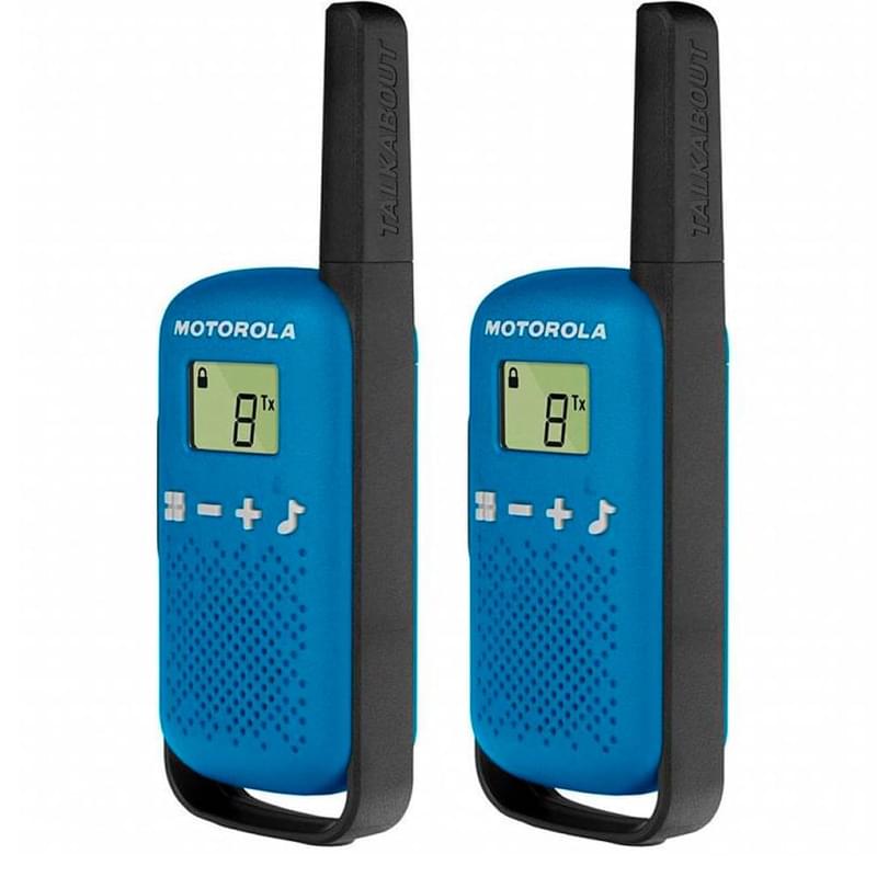 Рация Motorola TLKR T42 Blue - фото #0, Technodom.kz