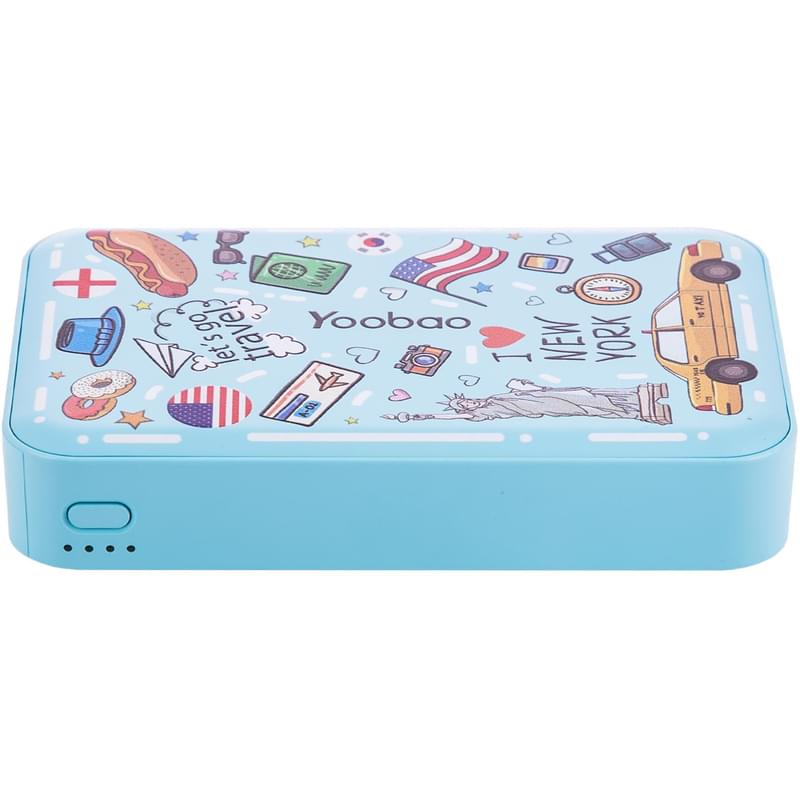 Внешний аккумулятор Yoobao, 10000Mah, M5-C, Blue (YB-M5-C/BL) - фото #5, Technodom.kz