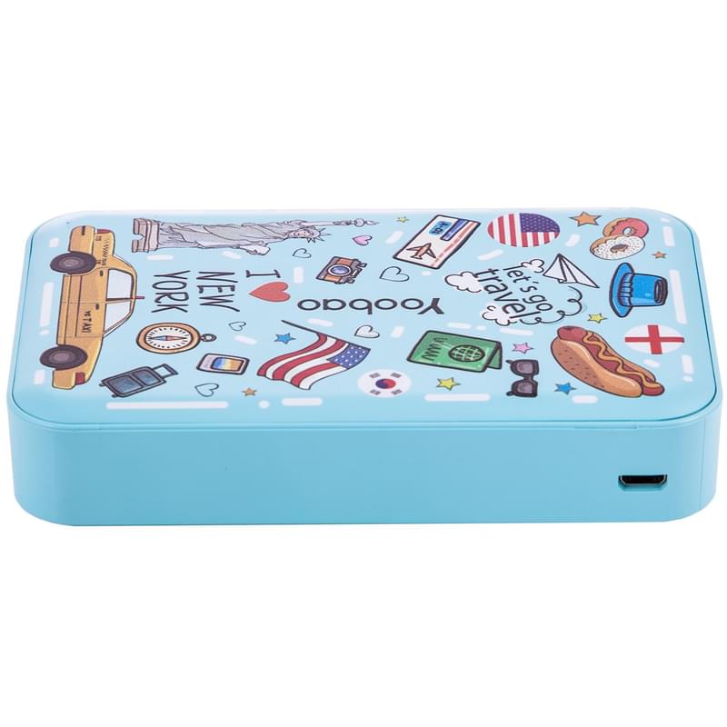 Внешний аккумулятор Yoobao, 10000Mah, M5-C, Blue (YB-M5-C/BL) - фото #6, Technodom.kz