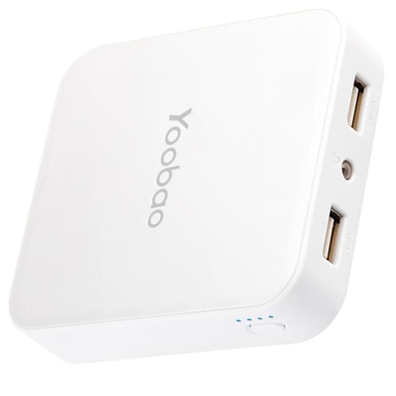 Внешний аккумулятор Yoobao, 10000Mah, YB-6024, White (YB-6024/WH) - фото #0, Technodom.kz