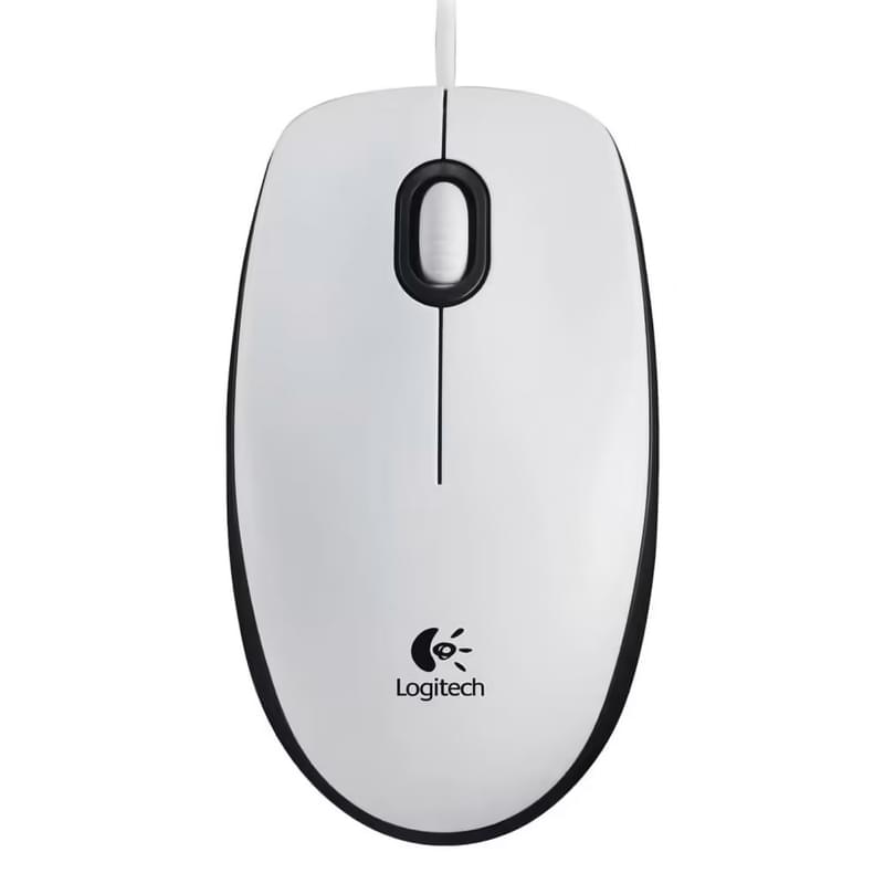 Мышка проводная USB Logitech M100, White (910-005004) - фото #0, Technodom.kz