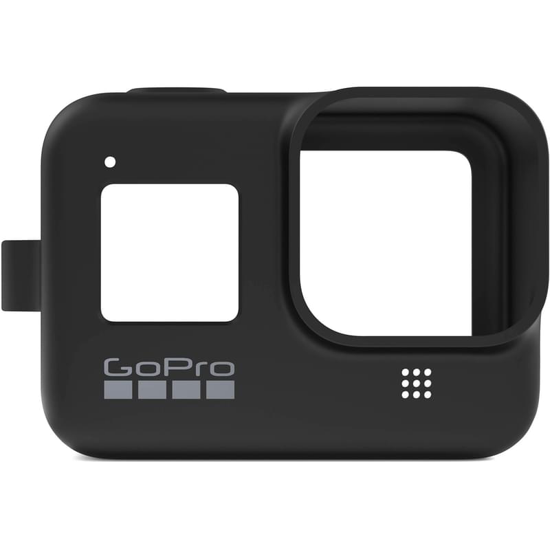 Силиконовый чехол с ремешком для GoPro Hero 8, черный (AJSST-001) - фото #3, Technodom.kz