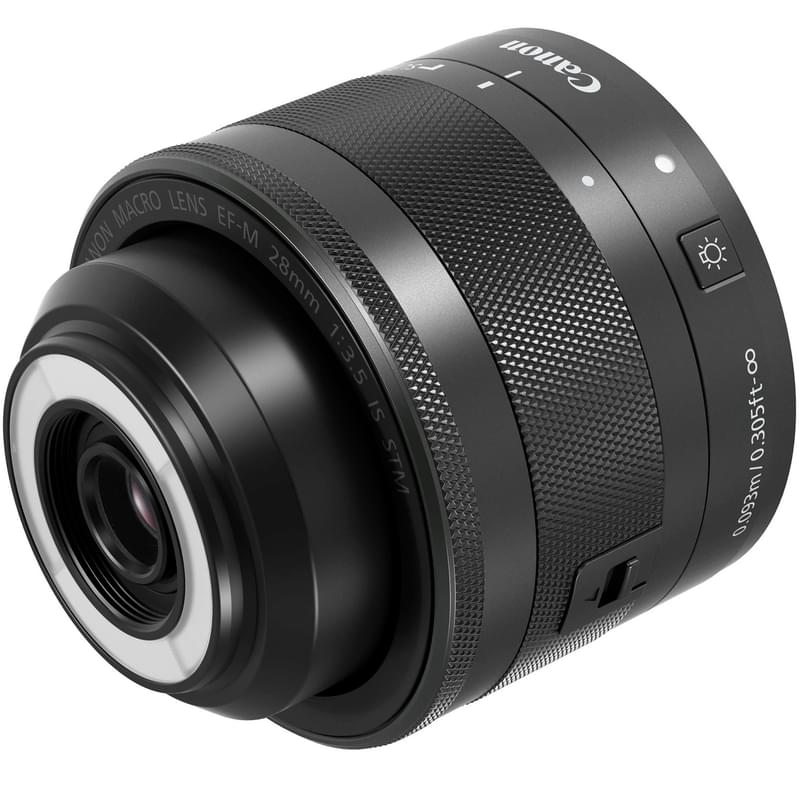 Объектив Canon EF-M 28 mm F3.5 Macro IS STM - фото #12, Technodom.kz