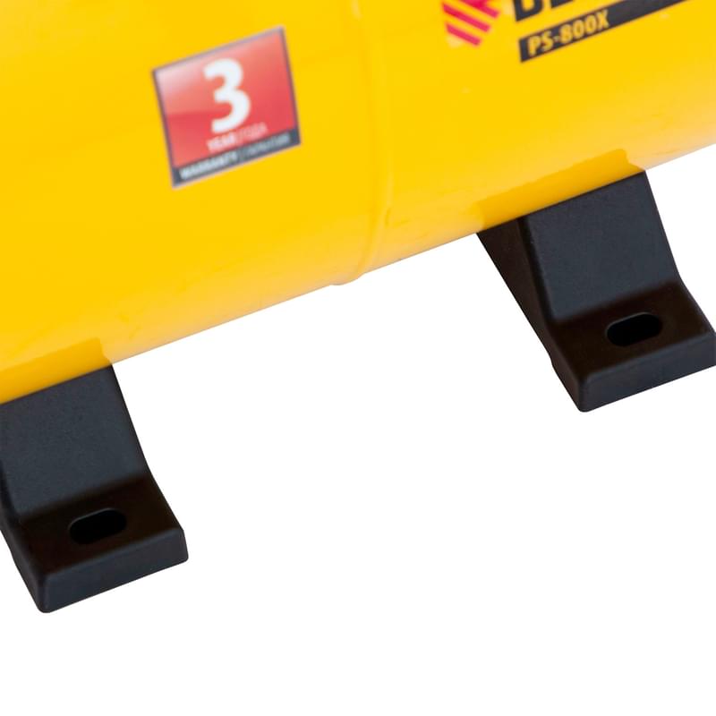 Насосная станция PS800X, 800 Вт, 3200 л/ч, ресивер 24 л, подъем 38 м, нержавейка Denzel - фото #3, Technodom.kz