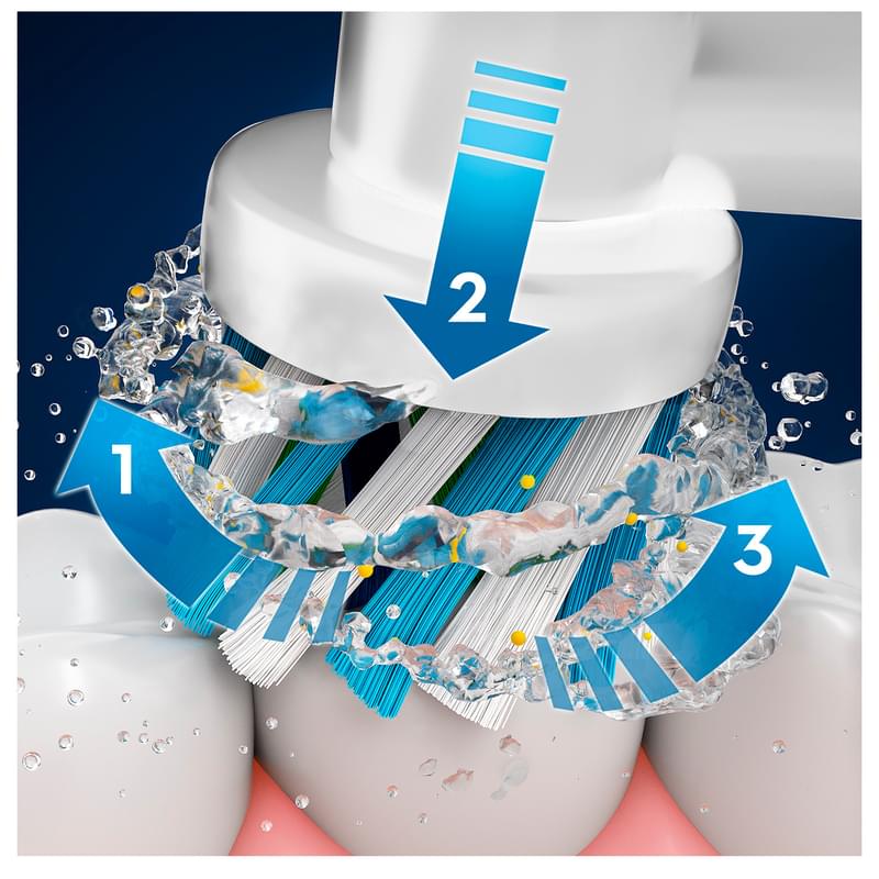 Oral-B Vitality D100 Сross Action, Black тіс щеткасы - фото #9, Technodom.kz