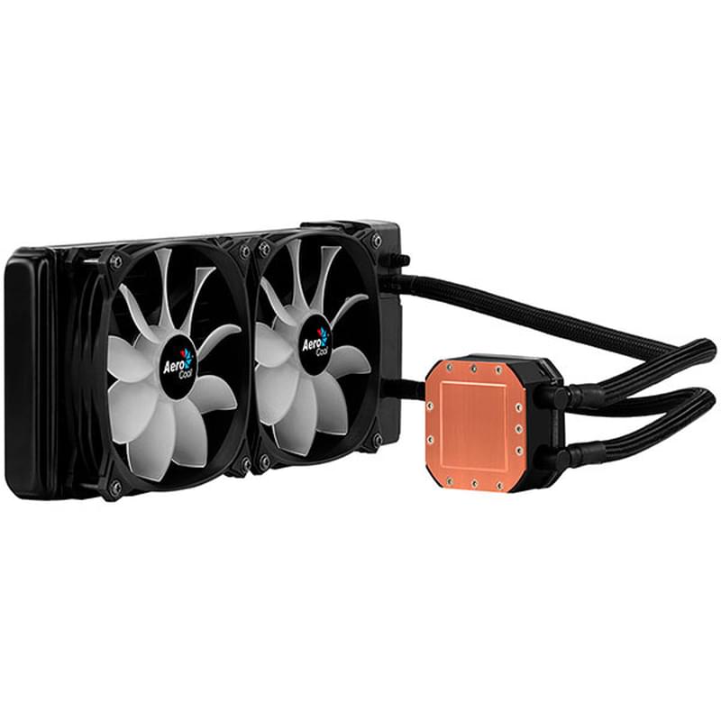 Система жидкостного охлаждения для CPU Aerocool Pulse L240F - фото #1, Technodom.kz