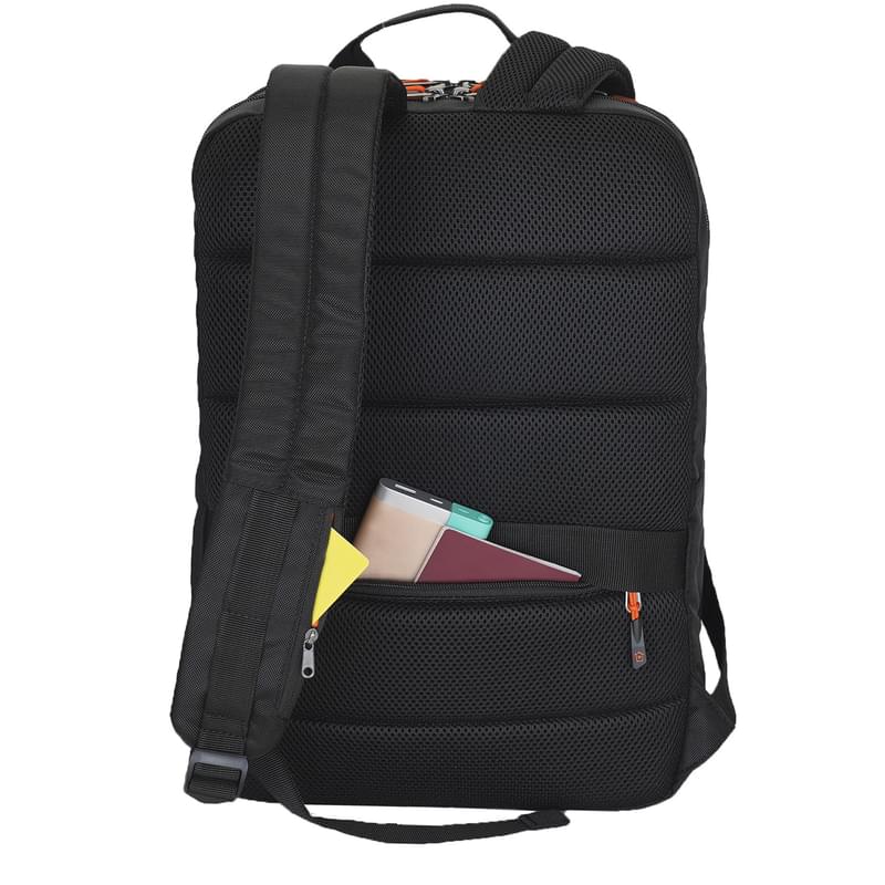 Рюкзак для ноутбука 15.6" Technodom, TD-003, Black/Orange (TD-003B) - фото #4, Technodom.kz