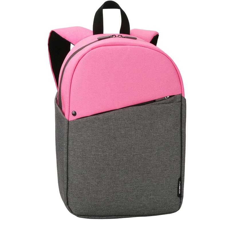 Рюкзак для ноутбука 15.6" NEO NEB-046, Pnk/Grey, полиэстер (NEB-046PG) - фото #2, Technodom.kz