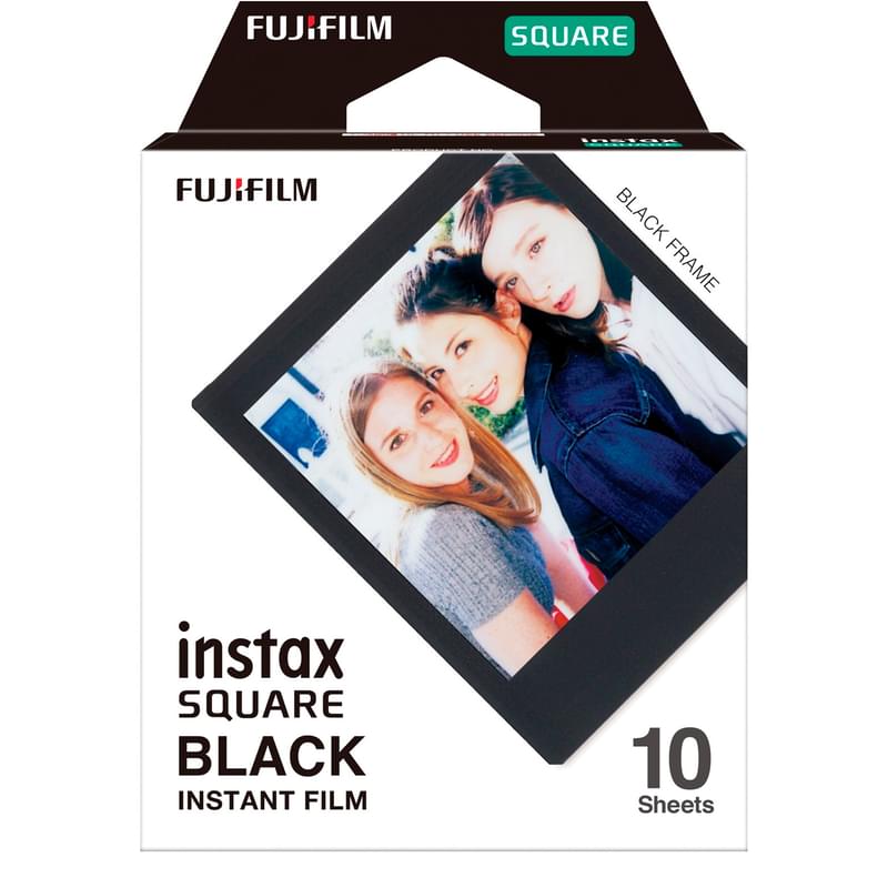 FUJIFILM Instax Square Black Frame Үлдірі - фото #0, Technodom.kz
