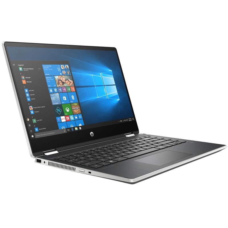 Ноутбук HP Pavilion x360 i5 8265U / 8ГБ / 256SSD / MX130 2ГБ / 14 / Win10 / (7DS86EA) - фото #1, Technodom.kz