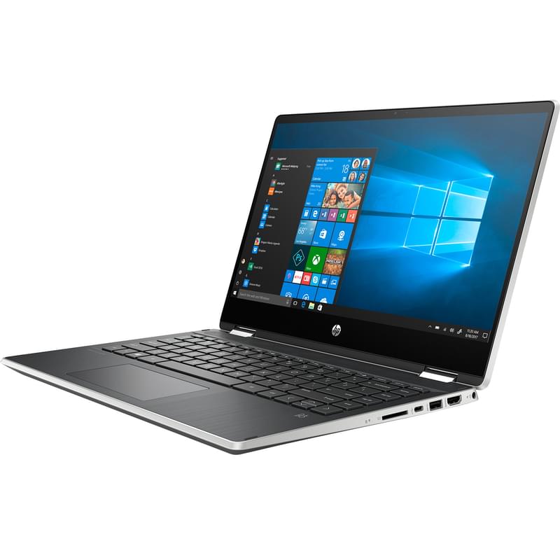 Ноутбук HP Pavilion x360 i5 8265U / 8ГБ / 256SSD / MX130 2ГБ / 14 / Win10 / (7DS86EA) - фото #2, Technodom.kz