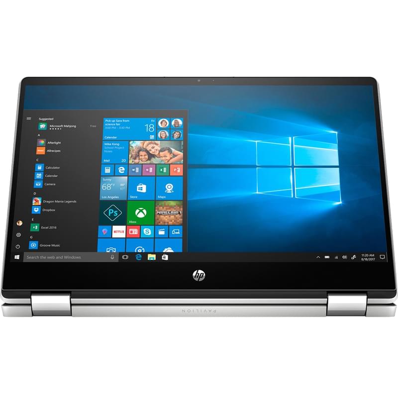 Ноутбук HP Pavilion x360 i5 8265U / 8ГБ / 256SSD / MX130 2ГБ / 14 / Win10 / (7DS86EA) - фото #3, Technodom.kz