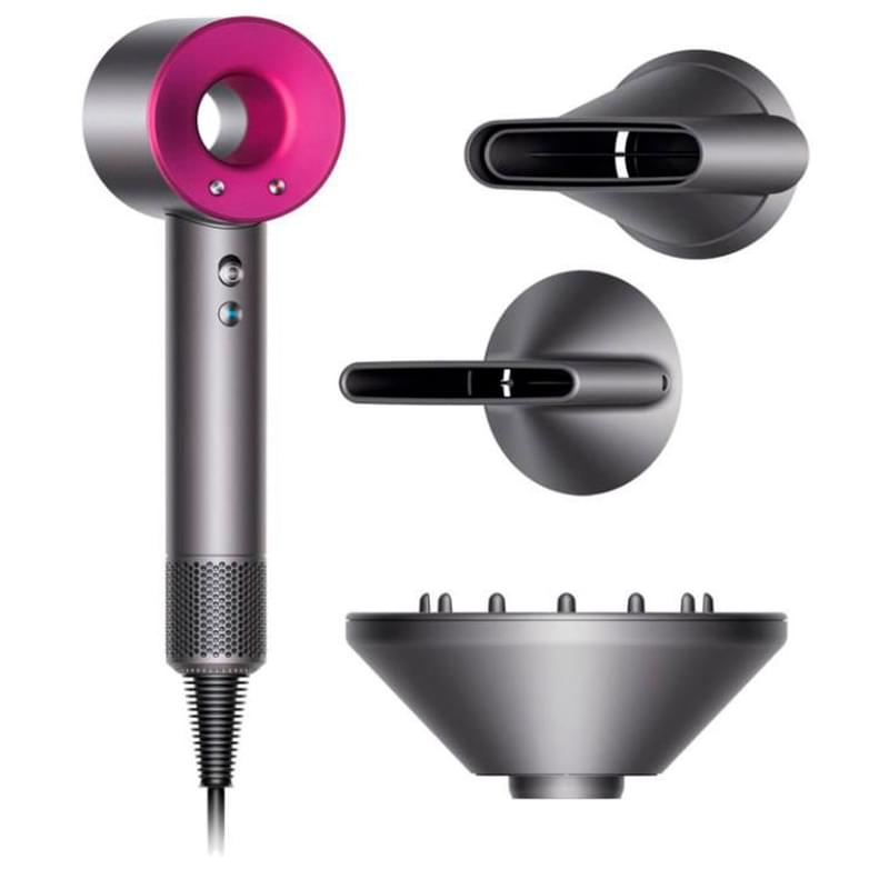 Фен Dyson HD01 Supersonic (фуксия) с мягкой сумкой - фото #4, Technodom.kz