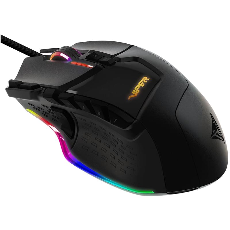 Мышка игровая проводная USB Patriot Viper V570 RGB, Blackout Edition - фото #1, Technodom.kz