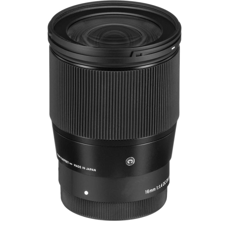 Объектив Sigma 16 mm f/1.4 DC DN (C) (Black) для Sony - фото #0, Technodom.kz