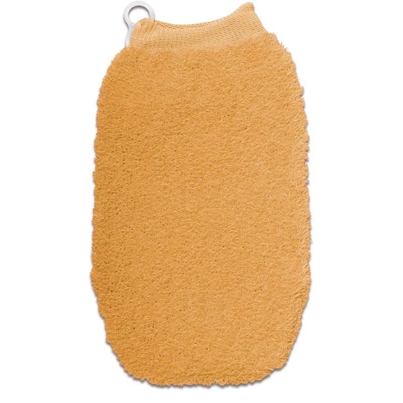 Варежка массажная для ванны синтетическая, с эффектом пиллинга, с манжетой, размер 22,5см (узкая) - фото #0, Technodom.kz