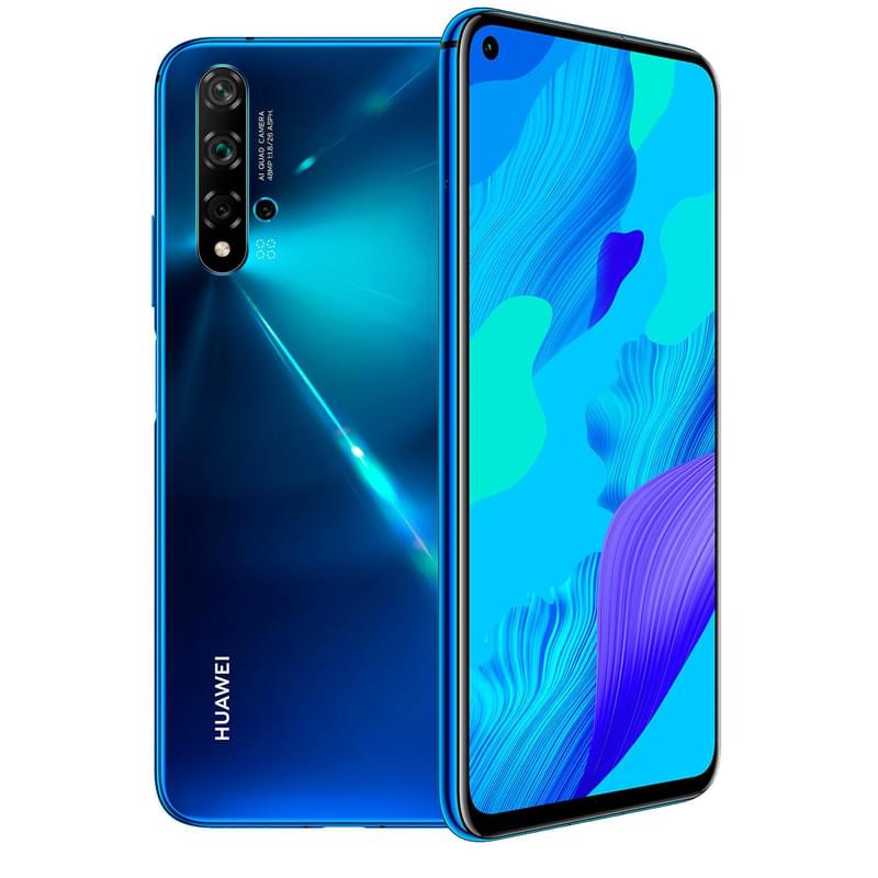 Смартфон HUAWEI nova 5T 6/128GB Crush Blue - фото #0, Technodom.kz