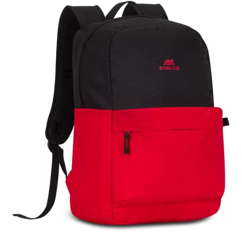 Рюкзак для ноутбука 15.6" Rivacase Mestalla, Black/Red, полиэстер (5560) - фото #0, Technodom.kz