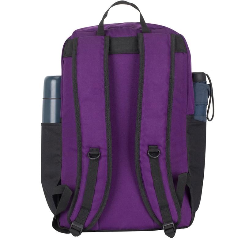 Рюкзак для ноутбука 15.6" Rivacase Mestalla, Violet/Black, полиэстер (5560) - фото #3, Technodom.kz