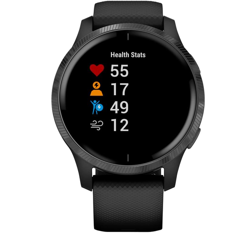 Смарт-часы Garmin Smart Watch Venu Black/Slate - фото #1, Technodom.kz