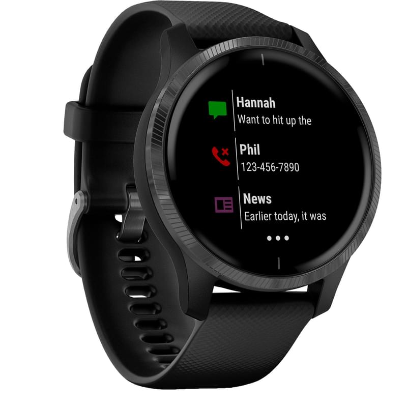 Смарт-часы Garmin Smart Watch Venu Black/Slate - фото #2, Technodom.kz