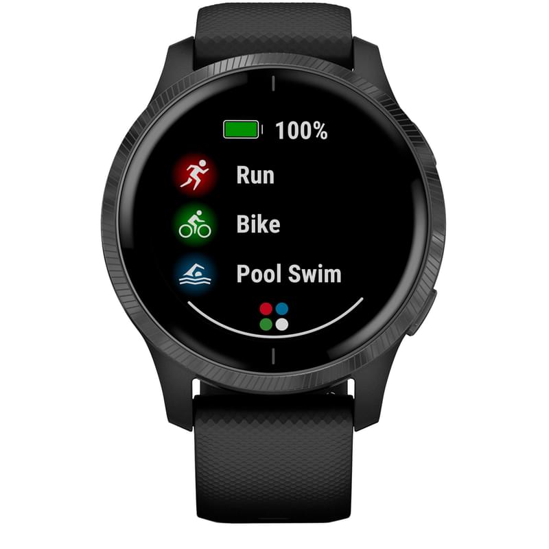 Смарт-часы Garmin Smart Watch Venu Black/Slate - фото #3, Technodom.kz