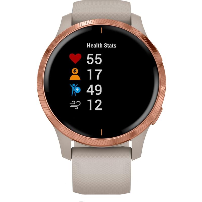 Смарт-часы Garmin Smart Watch Venu Light Sand/Rose Gold - фото #6, Technodom.kz