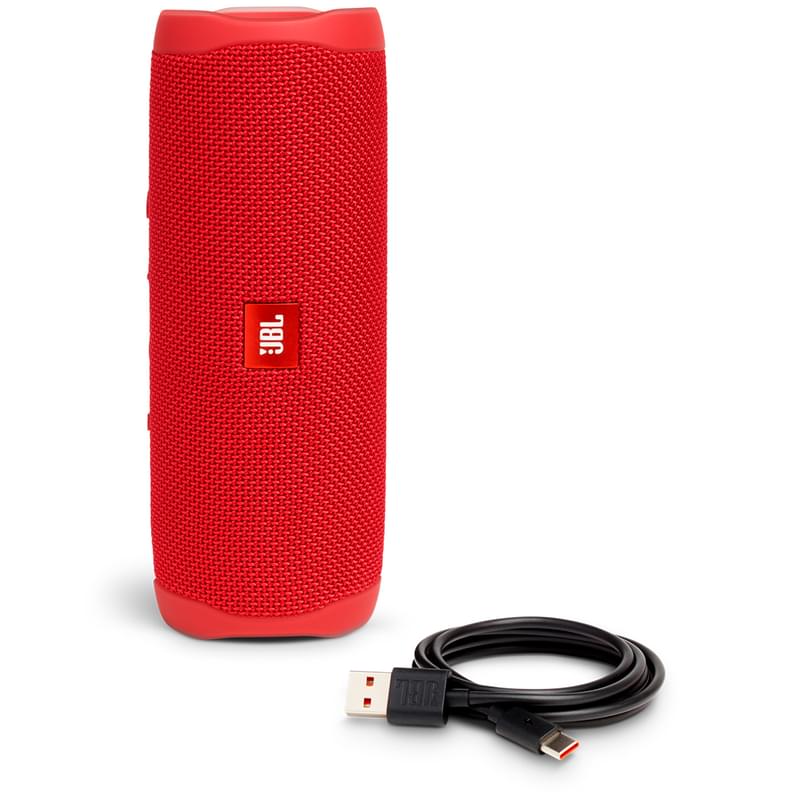 Колонки Bluetooth JBL Flip 5, Red (JBLFLIP5RED) - фото #4, Technodom.kz