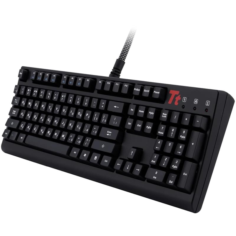 Клавиатура игровая проводная USB Thermaltake MEKA G1, CHERRY MX Black - фото #4, Technodom.kz