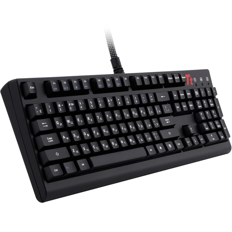 Клавиатура игровая проводная USB Thermaltake MEKA G1, CHERRY MX Black - фото #5, Technodom.kz