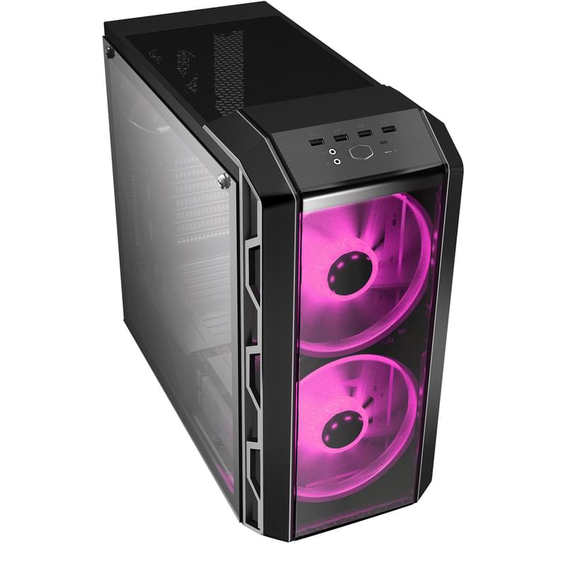 ПК корпус Cooler Master MasterCase H500 Iron Grey MidTower, window, Black ATX (MCM-H500-IGNN-S00) - фото #0, Technodom.kz
