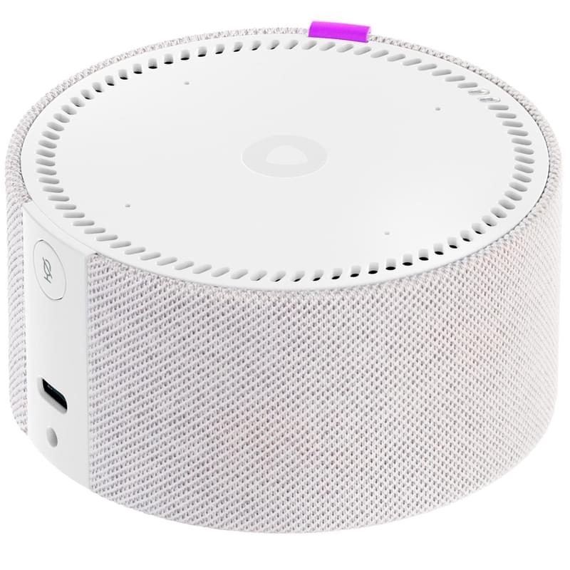 Яндекс Станциясы Мини, ақылды колонкасы, White (YNDX-0004S) - фото #3, Technodom.kz