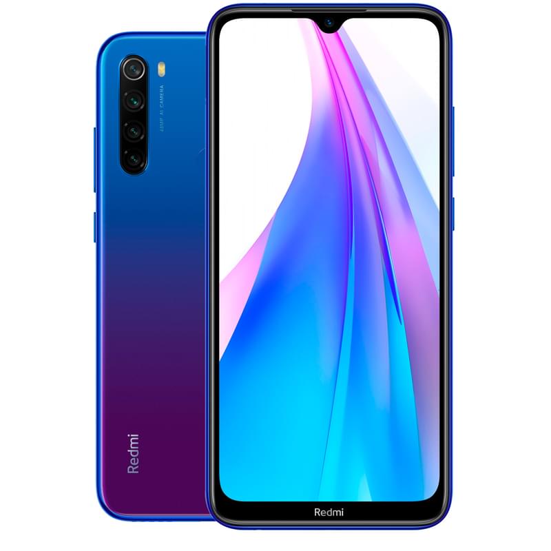 Смартфон Xiaomi Redmi Note 8T 64GB Blue - фото #0, Technodom.kz