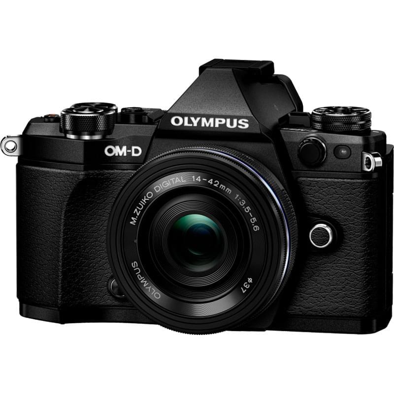 Беззеркальный фотоаппарат Olympus E-M5 II Silver с объективом EZ 14-42 Black - фото #1, Technodom.kz