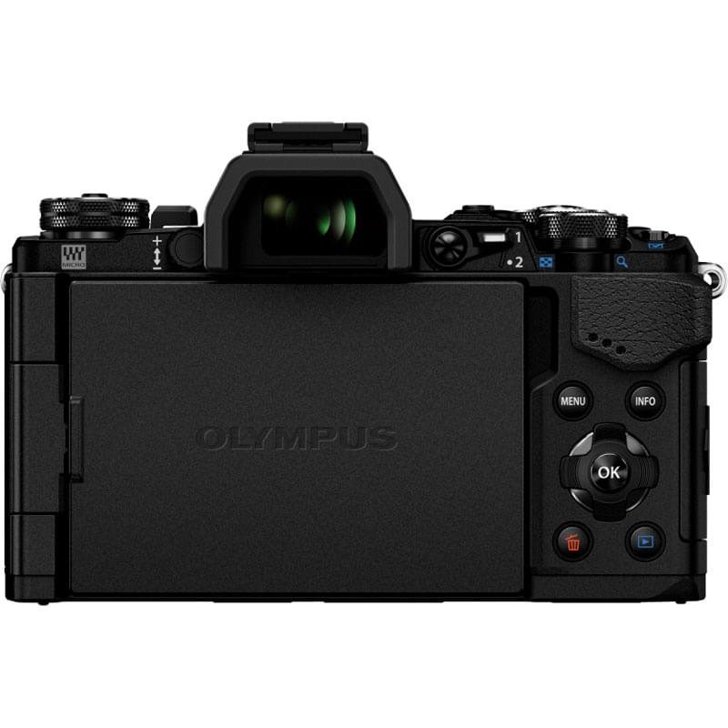 Беззеркальный фотоаппарат Olympus E-M5 II Silver с объективом EZ 14-42 Black - фото #3, Technodom.kz