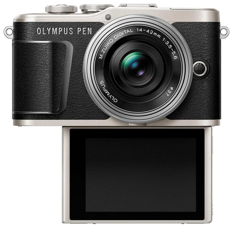 Беззеркальный фотоаппарат Olympus E-PL9 Black с объективом 14-42 EZ Silver - фото #5, Technodom.kz