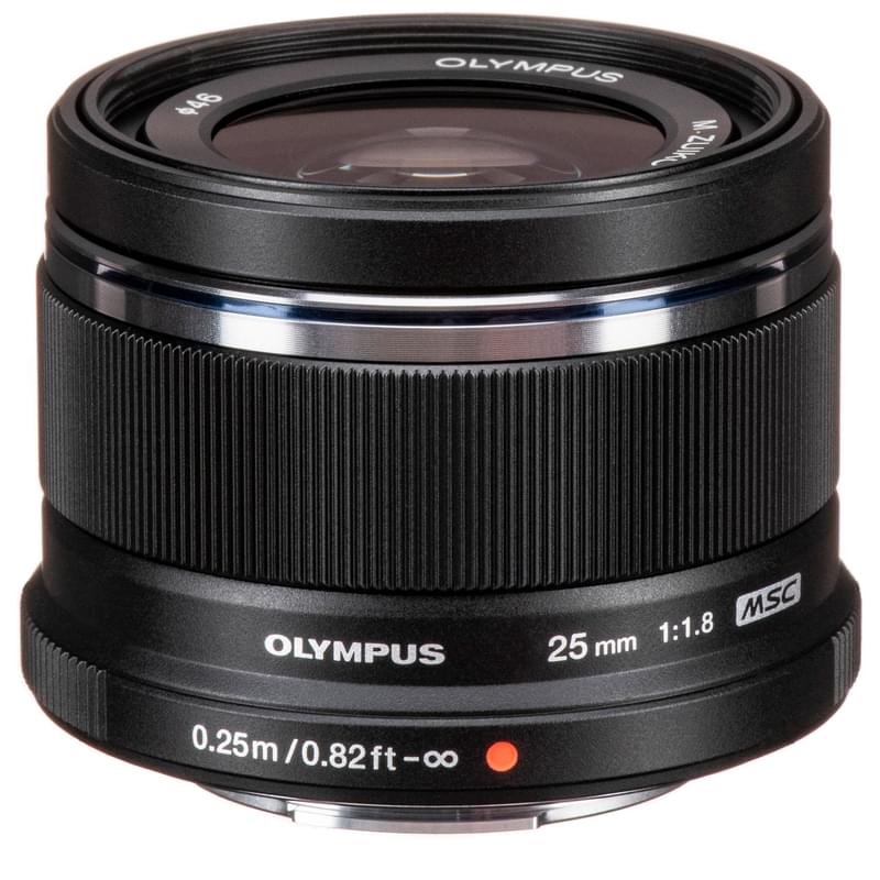 Объектив Olympus M.ZUIKO DIGITAL 25mm f/1.8 Black - фото #0, Technodom.kz