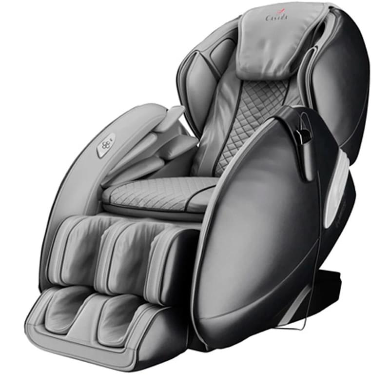 Массажное кресло Casada ALPHASONIC II CMS-558 (grey/black,PU) - фото #0, Technodom.kz