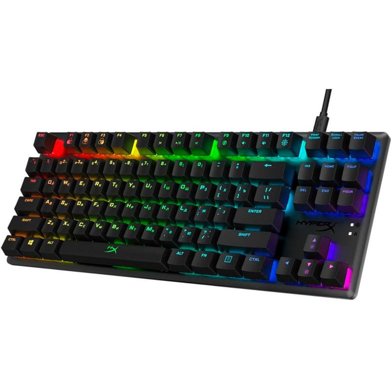 Клавиатура игровая проводная HyperX Alloy Origins Core RGB, Red Switch - фото #2, Technodom.kz